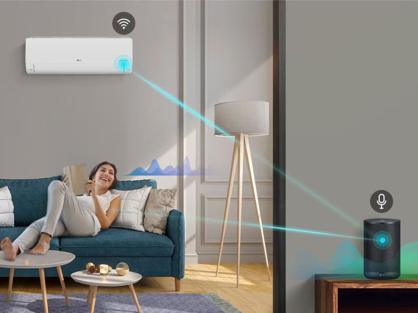 Hệ thống máy lạnh LG Multi 2HP Inverter 1 chiều 1 dàn nóng V18OFM 2 dàn lạnh V09IFM