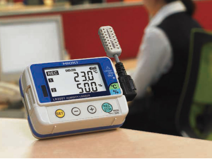 Thiết bị ghi dữ liệu nhiệt độ, độ ẩm Hioki LR5001