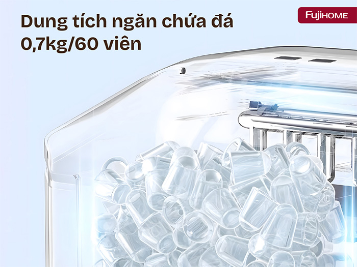 Máy làm đá viên mini Fujihome IM1218
