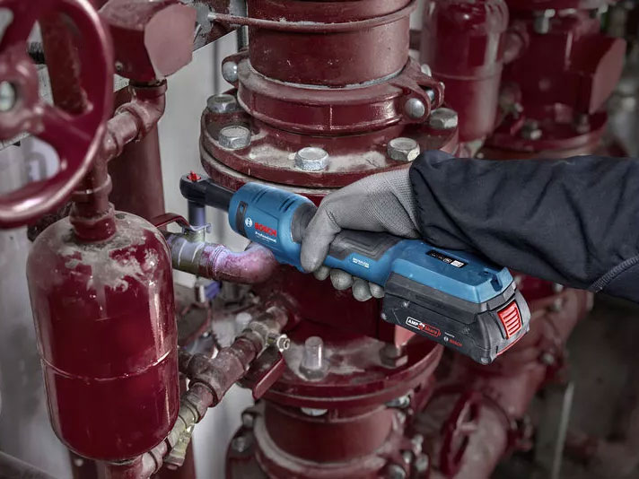 Máy vặn kiểu bánh cóc Bosch GRC 18V-60 06019N8080 (Solo, chưa pin, sạc)