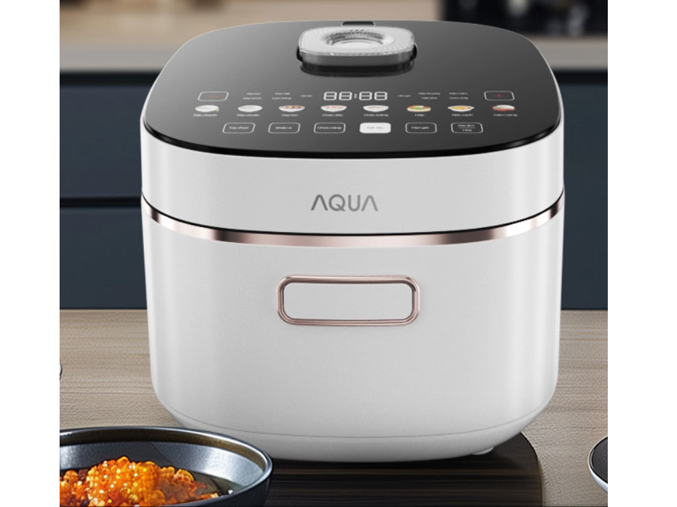 Nồi cơm điện cao tần Aqua AQS-RIH401R(W)-VN