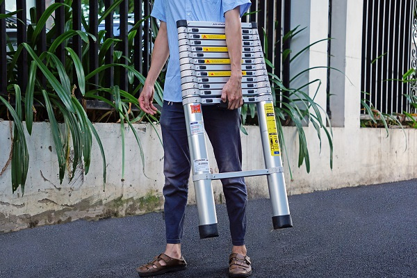 Thang nhôm rút gọn đơn Advindeq ADT214F