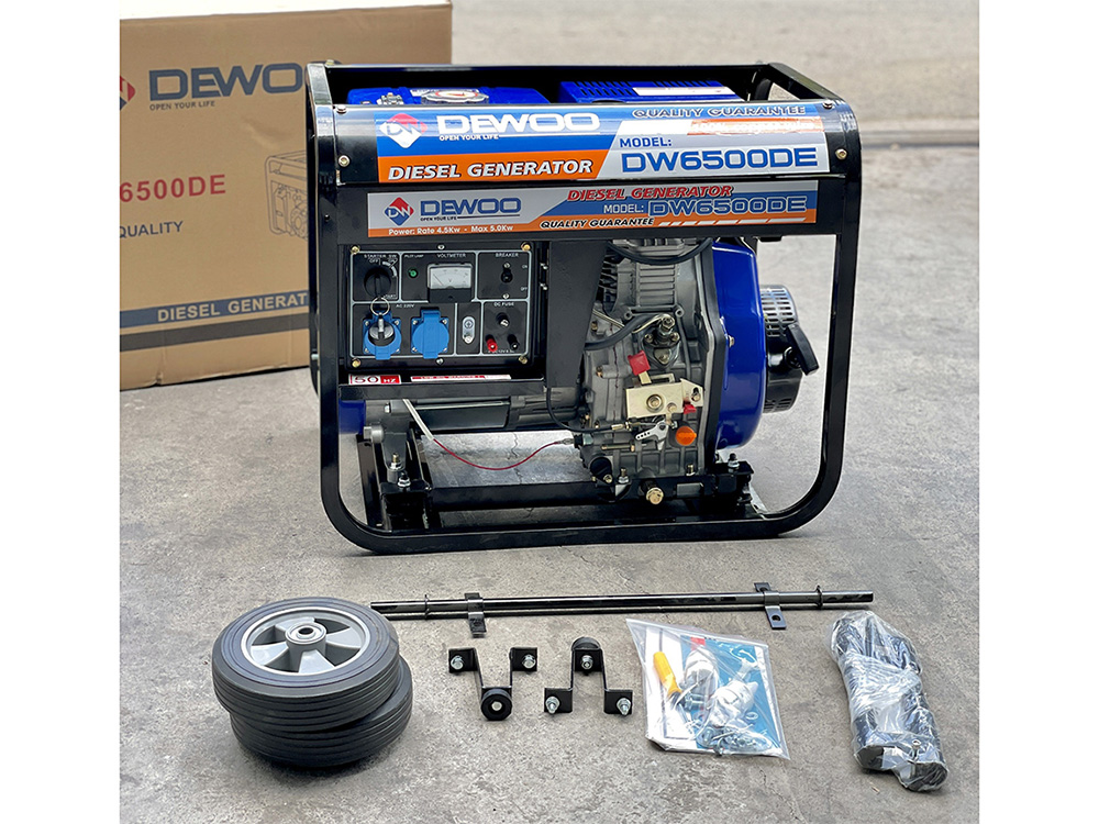 Máy phát điện chạy dầu Dewoo DW-6500DE1 (5KW)