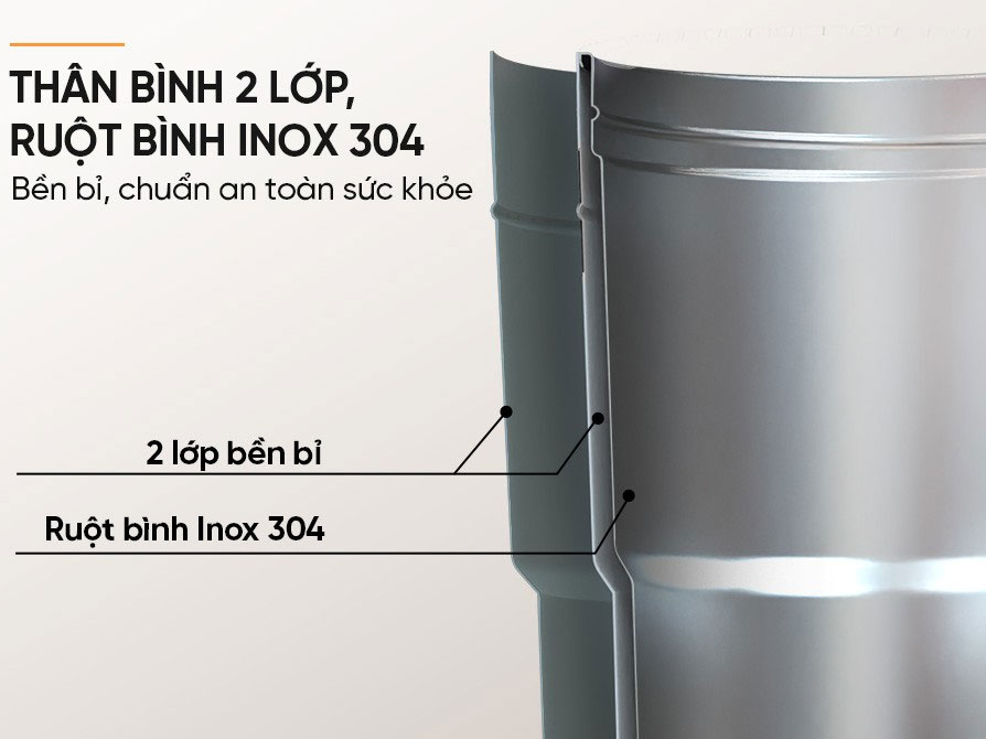 Bình cốc giữ nhiệt Stay Hybe Sunhouse KS-TU750SG (750ml)