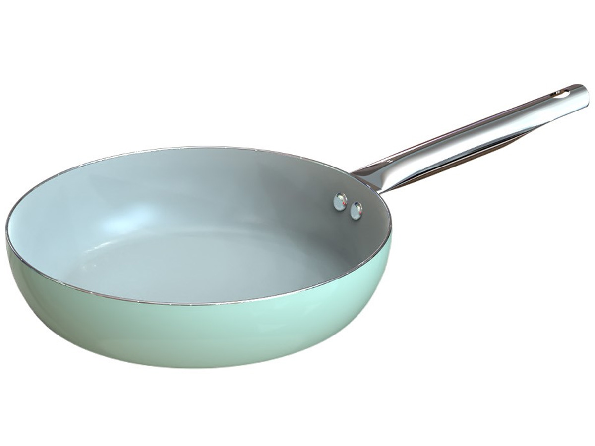 Bộ nồi chảo phủ sứ đáy từ Sunhouse Eco SHG1122MC3