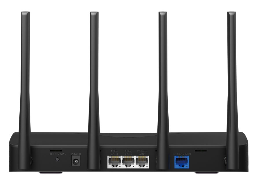 Router Wifi Mercusys MR27BE Wi-Fi 7 băng tần kép BE3600