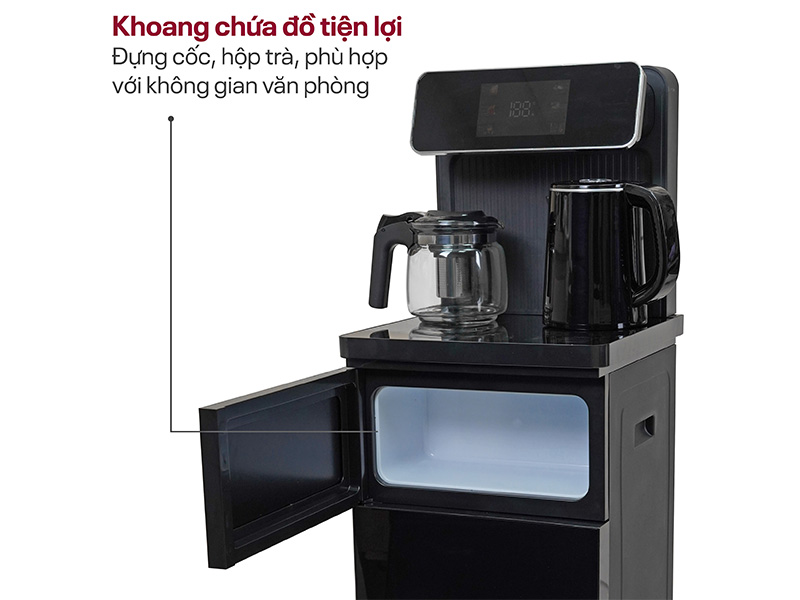 Cây nước nóng lạnh kết hợp bàn pha trà, cafe Fujihome TB815