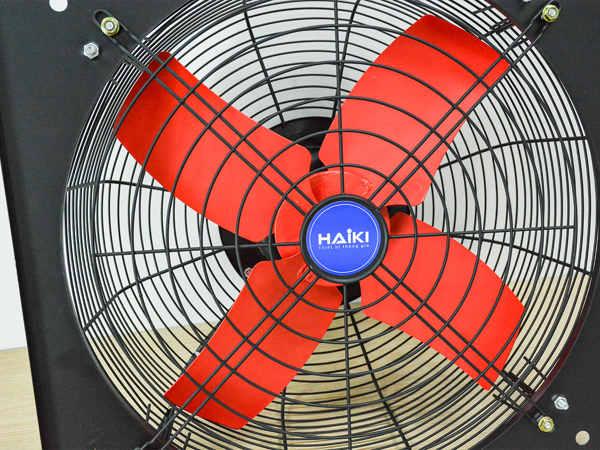 Quạt thông gió công nghiệp vuông có lưới Haiki HKV40CL