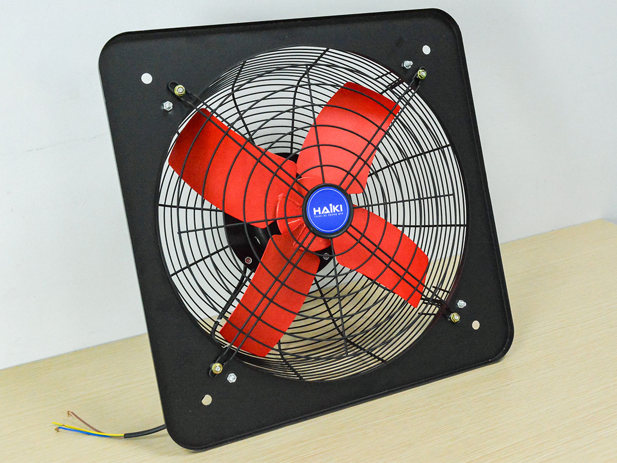 Quạt thông gió công nghiệp vuông có lưới Haiki HKV40CL