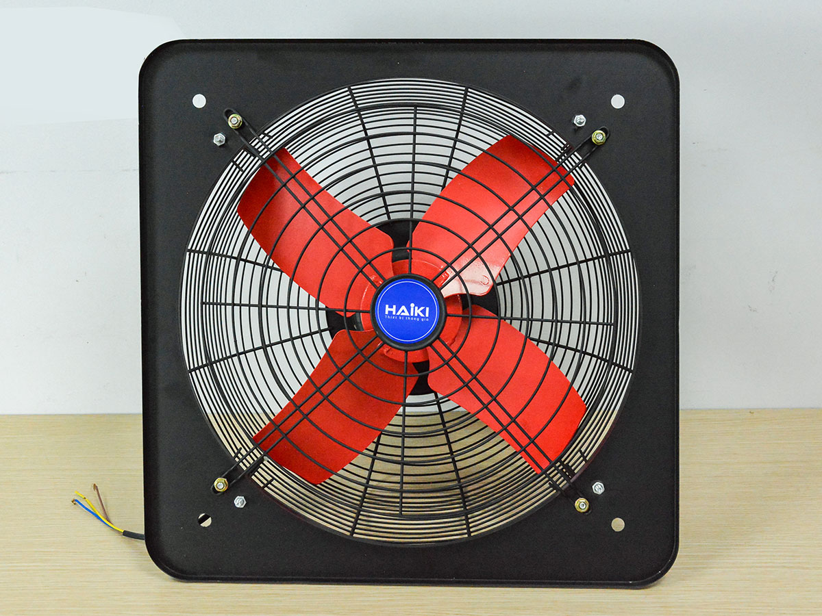 Quạt thông gió công nghiệp vuông có lưới Haiki HKV40CL