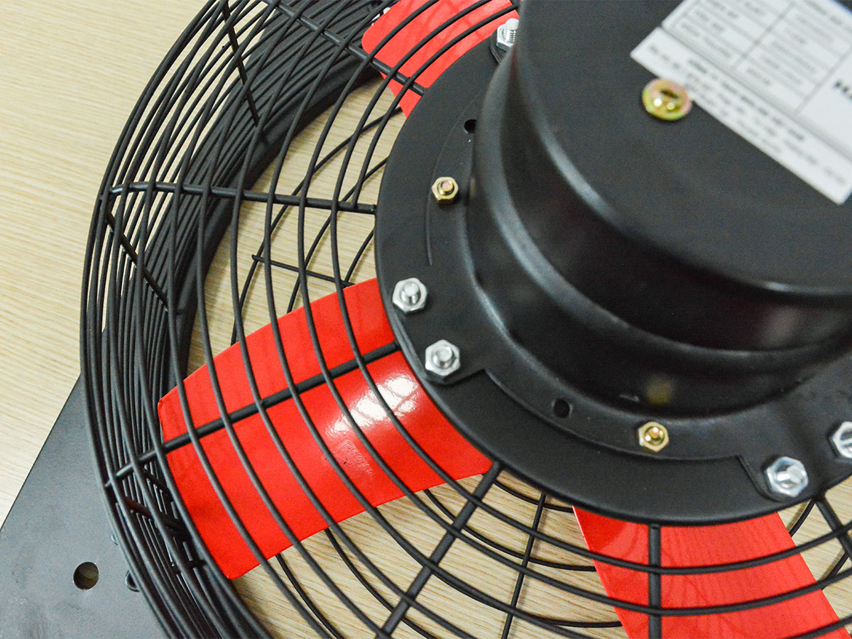 Quạt thông gió công nghiệp vuông có lưới Haiki HKV40CL