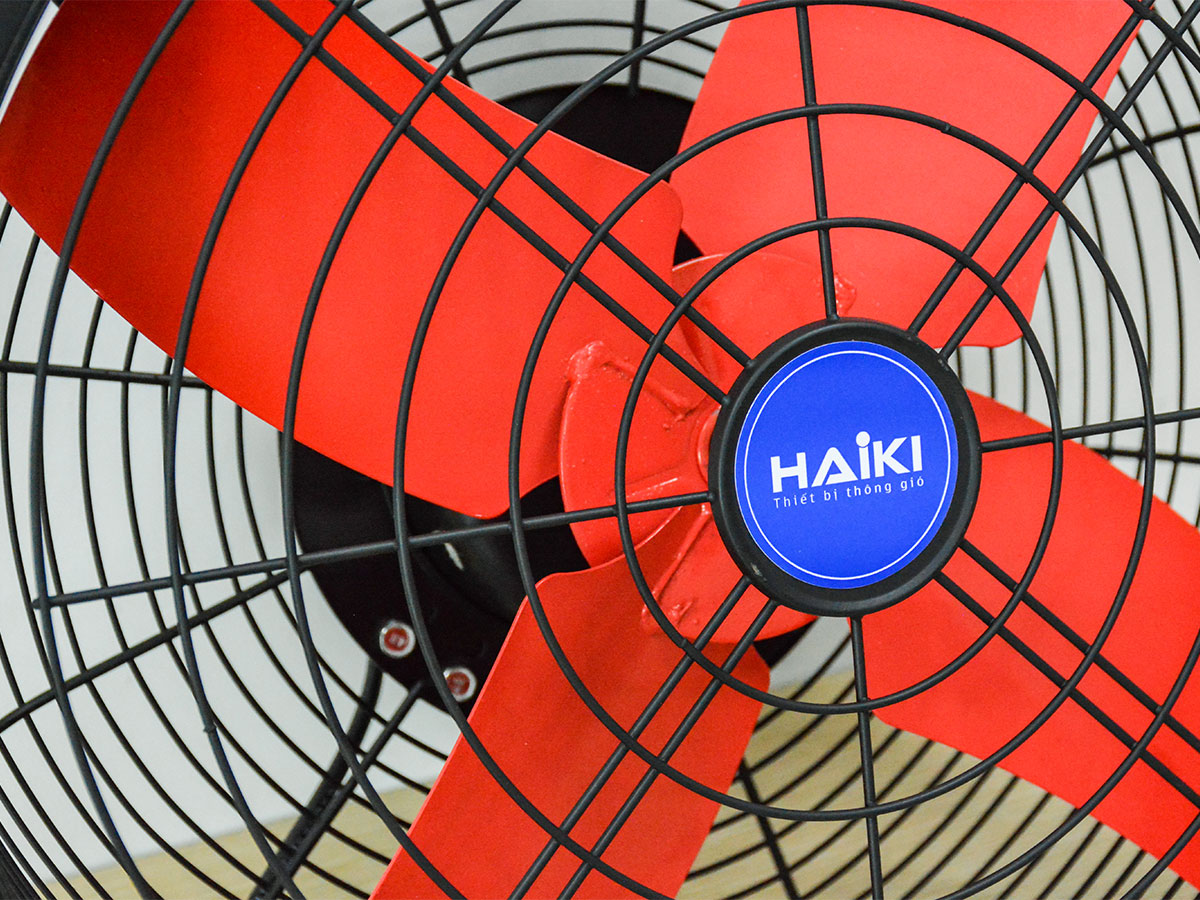 Quạt thông gió công nghiệp vuông có lưới Haiki HKV40CL