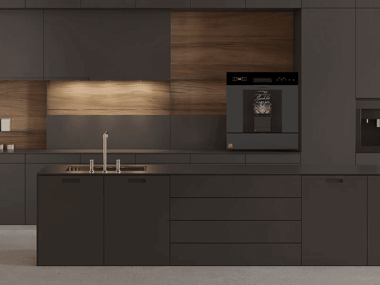 Máy rửa bát Junger Leopard DWJ-136-VG