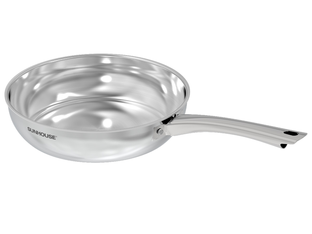 Chảo Inox liền khối Sunhouse Healthy IN20M7E