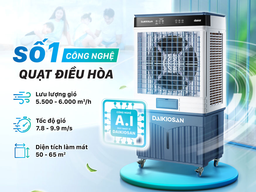 Máy làm mát không khí Daikiosan DM117