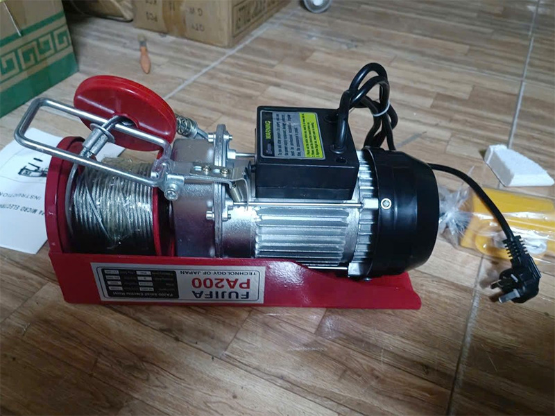 Tời điện mini Fujifa PA 100/200 (Pa lăng điện PA200)
