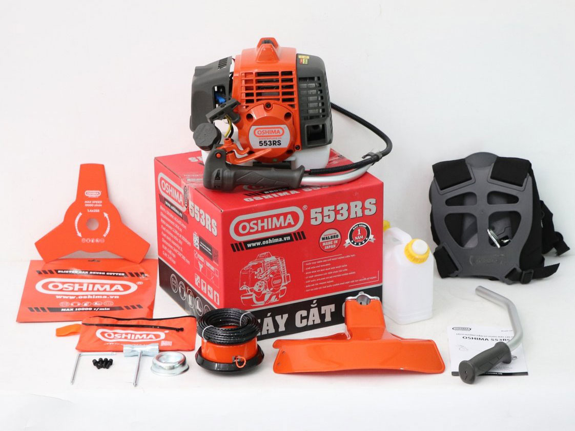 Máy cắt cỏ 2 thì Oshima 553RS
