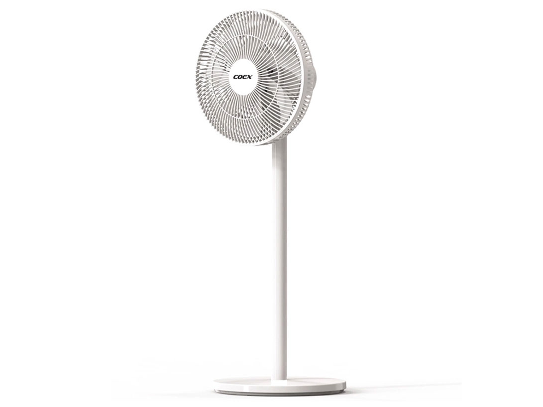 Quạt cây 7 cánh Coex CF-7124 màu trắng