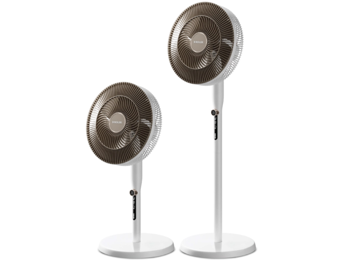 Quạt cây thông minh 7 cánh Roler RF-7124A màu trắng (Điều khiển từ xa)