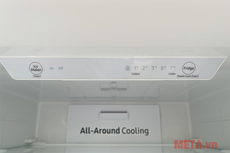 Tủ lạnh hai cửa ngăn đông dưới 276 lít Samsung RB27N4190BU/SV