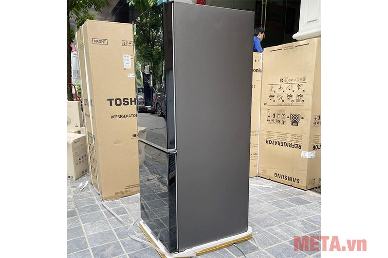 Tủ lạnh hai cửa ngăn đông dưới 276 lít Samsung RB27N4190BU/SV