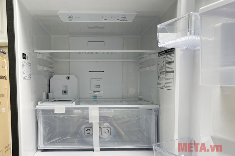 Tủ lạnh hai cửa ngăn đông dưới 276 lít Samsung RB27N4190BU/SV