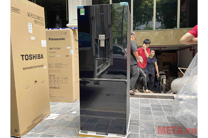 Tủ lạnh hai cửa ngăn đông dưới 276 lít Samsung RB27N4190BU/SV