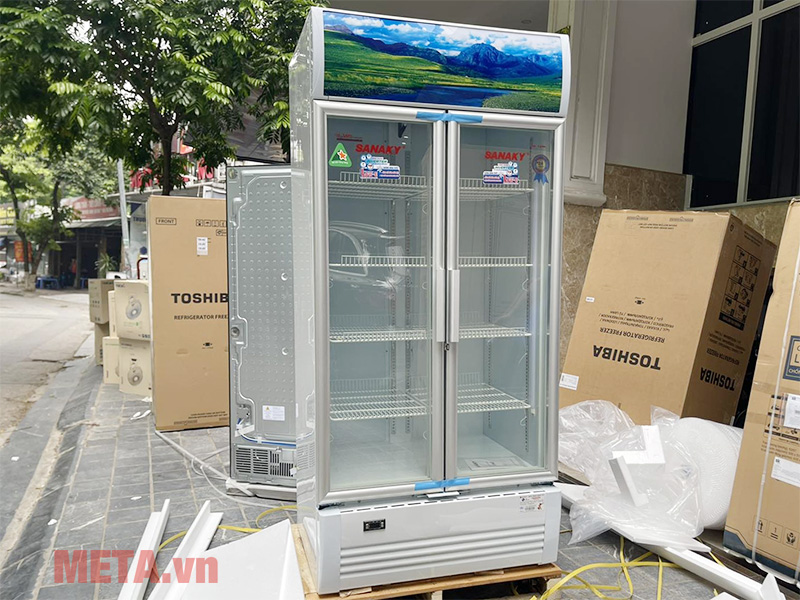 Tủ mát 2 cánh Inverter Sanaky 700 lít VH-8009HP3