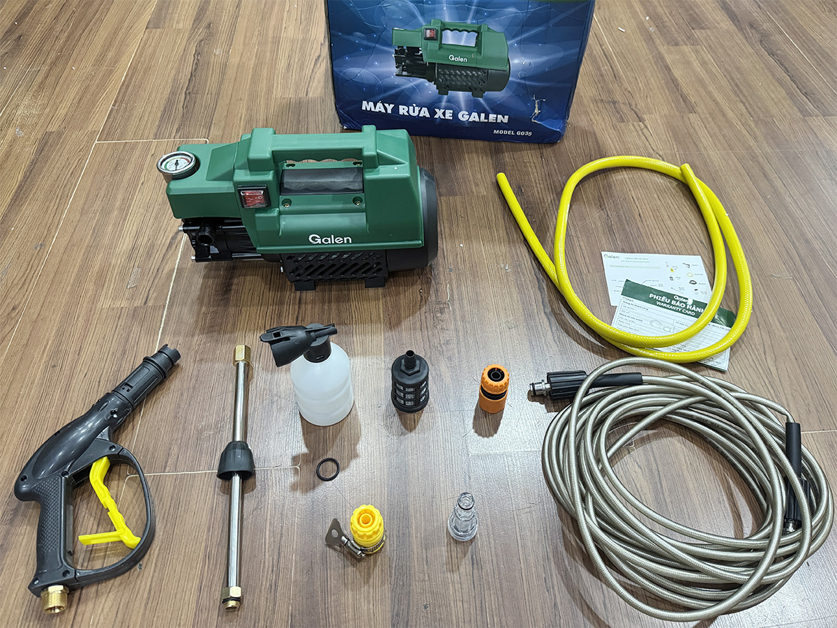 Máy rửa xe áp lực cao Galen G035
