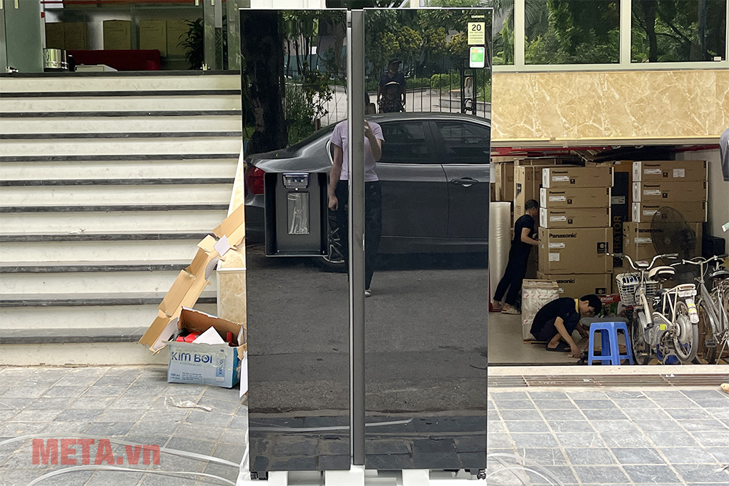 Tủ lạnh Samsung Inverter 634 lít Side By Side RS80F65J2BSV