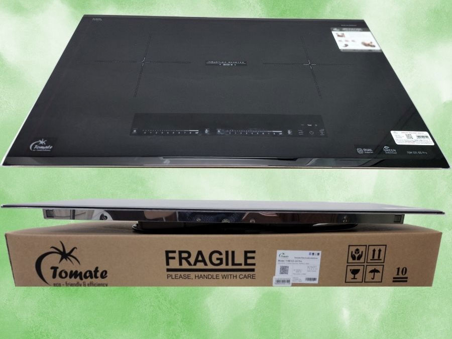 Bếp từ đôi âm Tomate TOM 02I-G5 Pro