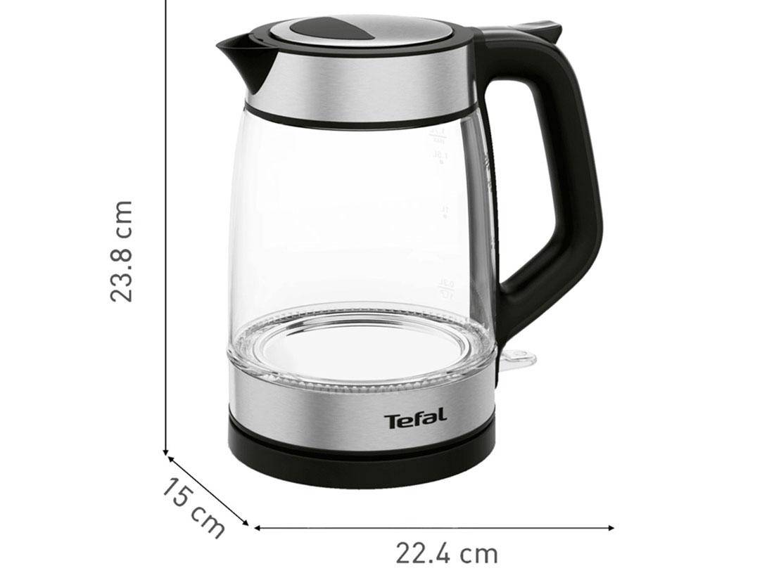 Bình siêu tốc thủy tinh Tefal KI605830 - 1.7 lít