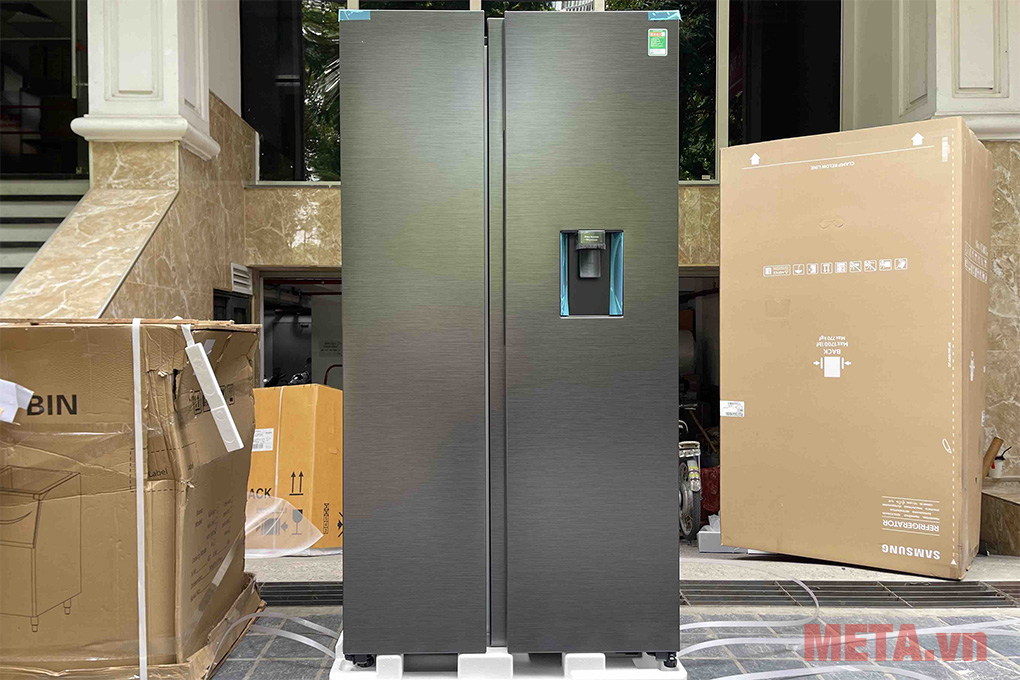 Tủ lạnh Samsung Inverter 578 lít Side By Side RS57DG410EB4SV