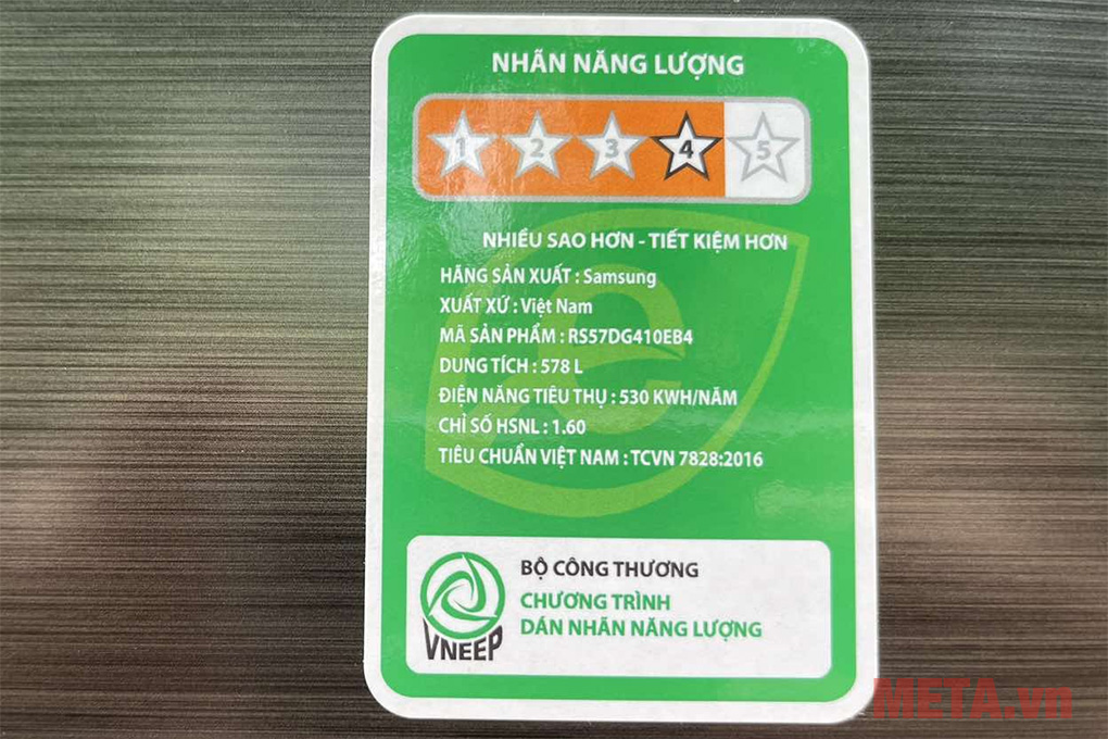 Tủ lạnh Samsung Inverter 578 lít Side By Side RS57DG410EB4SV