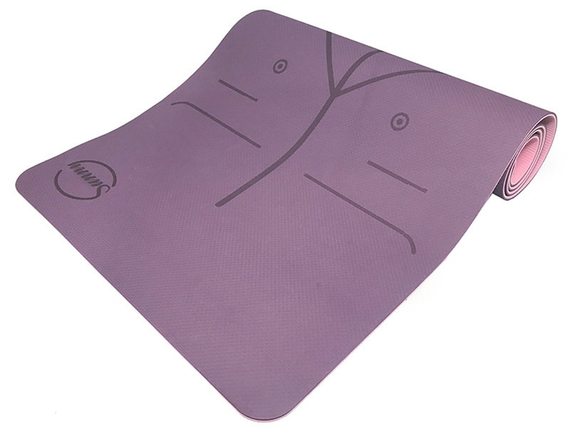 Thảm tập Yoga TPE Sunny 2 lớp 6mm ED-66VD