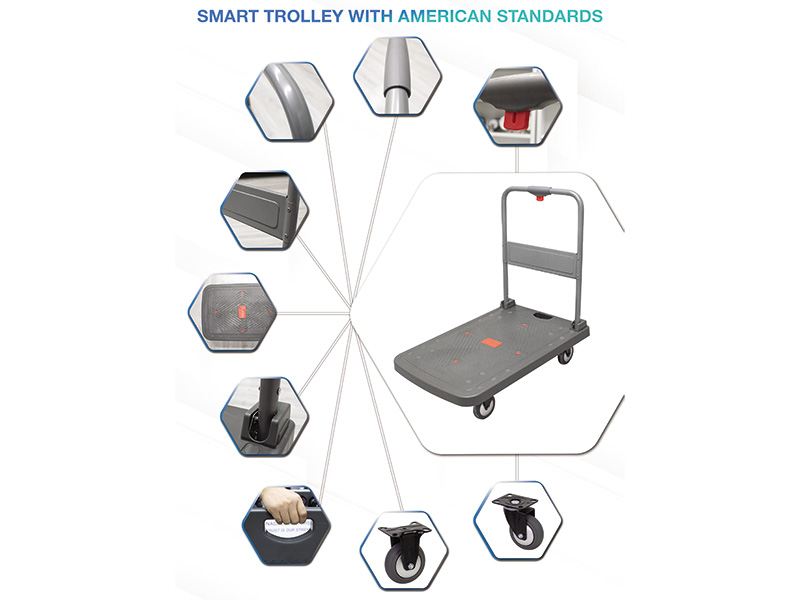 Xe đẩy hàng HOD-LIMAS TC180 (180kg)