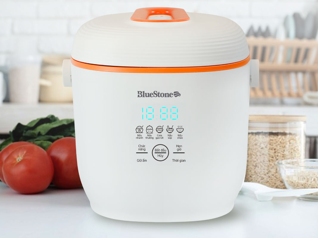 Nồi cơm điện tử BlueStone RCB-5928 0.6 lít