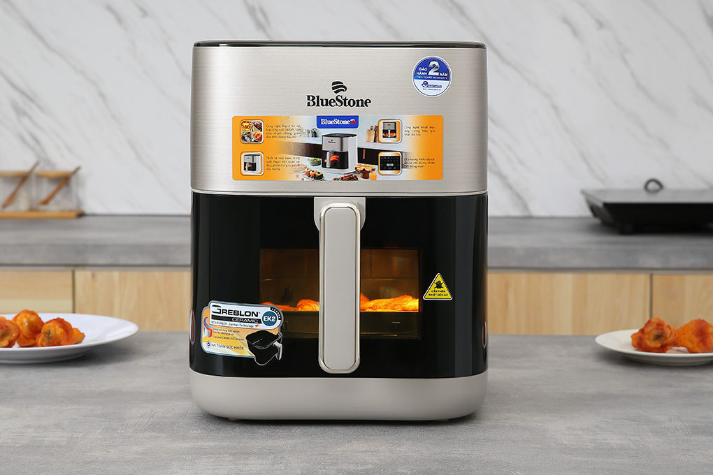 Nồi chiên không dầu BlueStone AFB-5867 (6 lít, 1.800W)