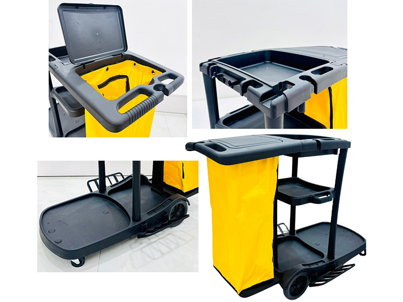 Xe đẩy dọn phòng HiClean HC180