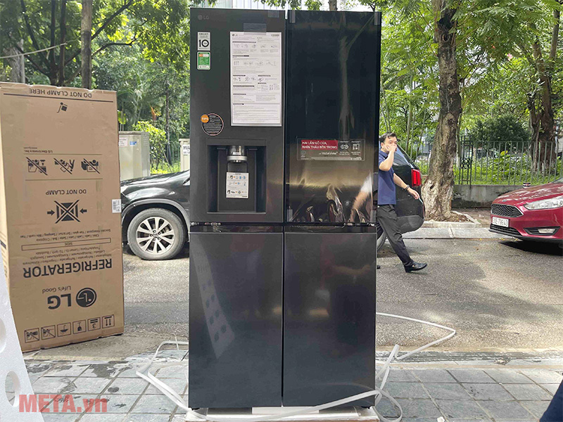 Tủ lạnh LG Inverter 508 lít Multi Door InstaView LFI50BLMAI