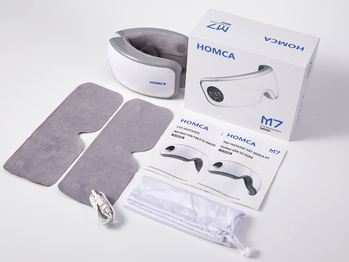 Máy massage mắt Homca PG-2404G5 (M7)