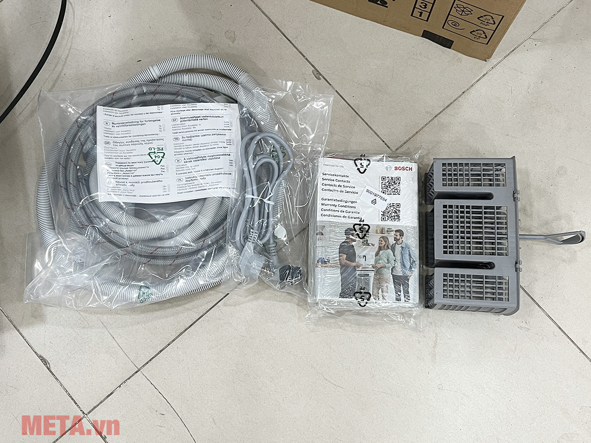 Máy rửa chén bán âm Bosch SCX6ITB00E serie 6