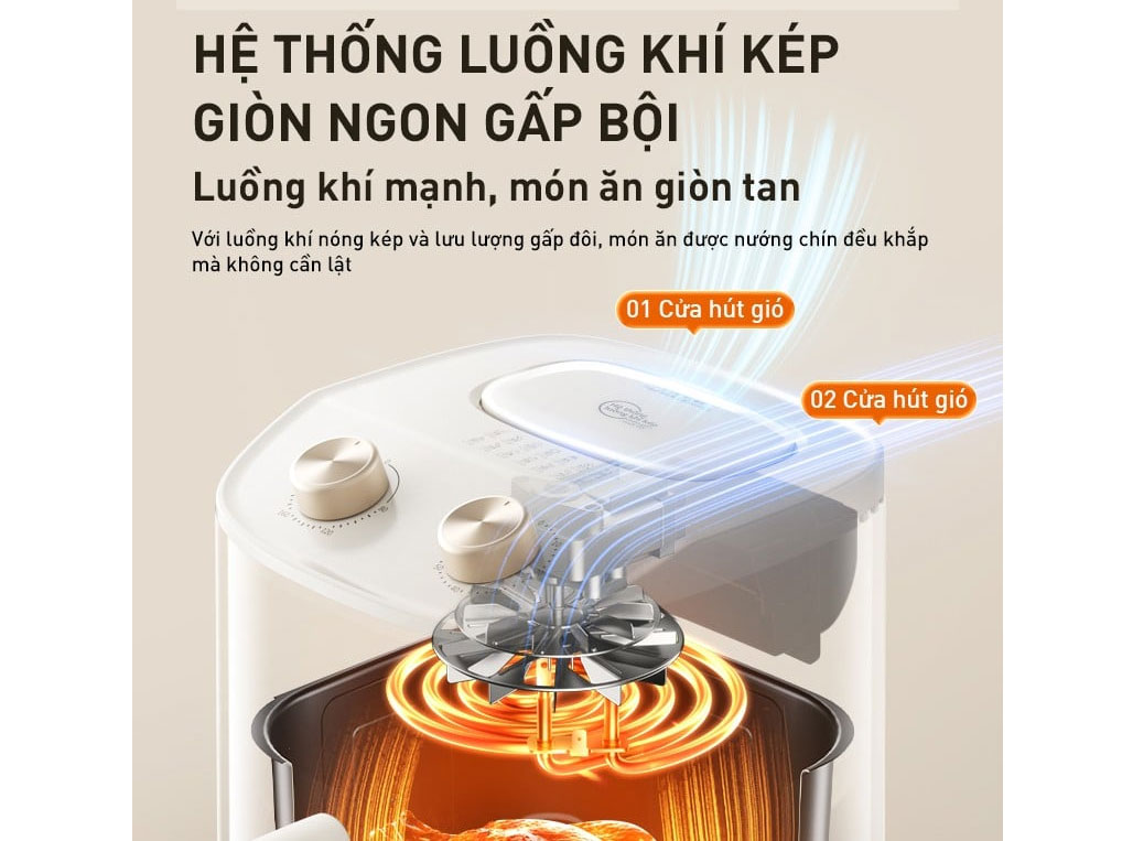 Nồi chiên không dầu Joyoung JAF-612