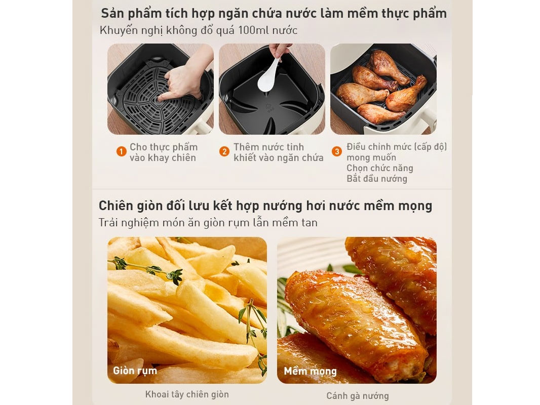 Nồi chiên không dầu Joyoung JAF-612