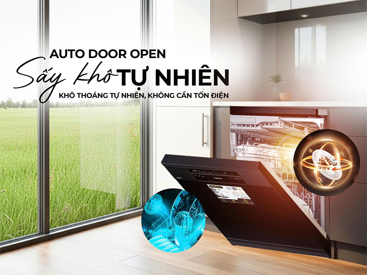 Máy rửa bát 15 bộ Nagakawa NMD9818