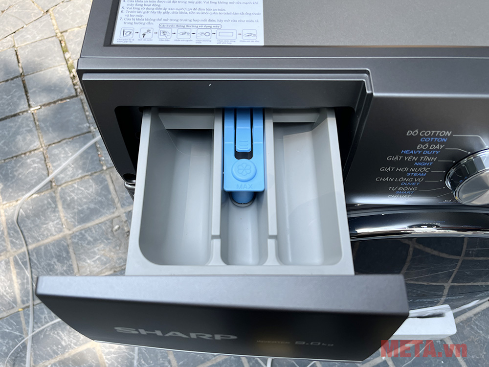 Máy giặt Sharp Inverter 9kg ES-FM90CB-DG