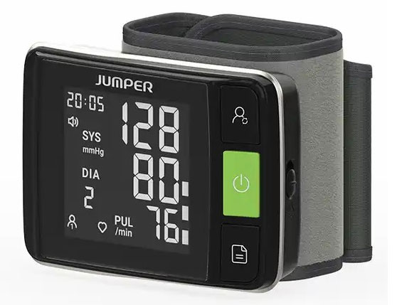 Máy đo huyết áp cổ tay điện tử Jumper JPD-HWA10