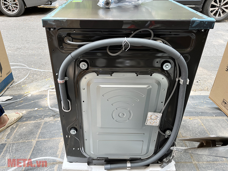 Máy giặt lồng ngang LG AI DD Inverter 9kg FB1209S5M (màu đen)