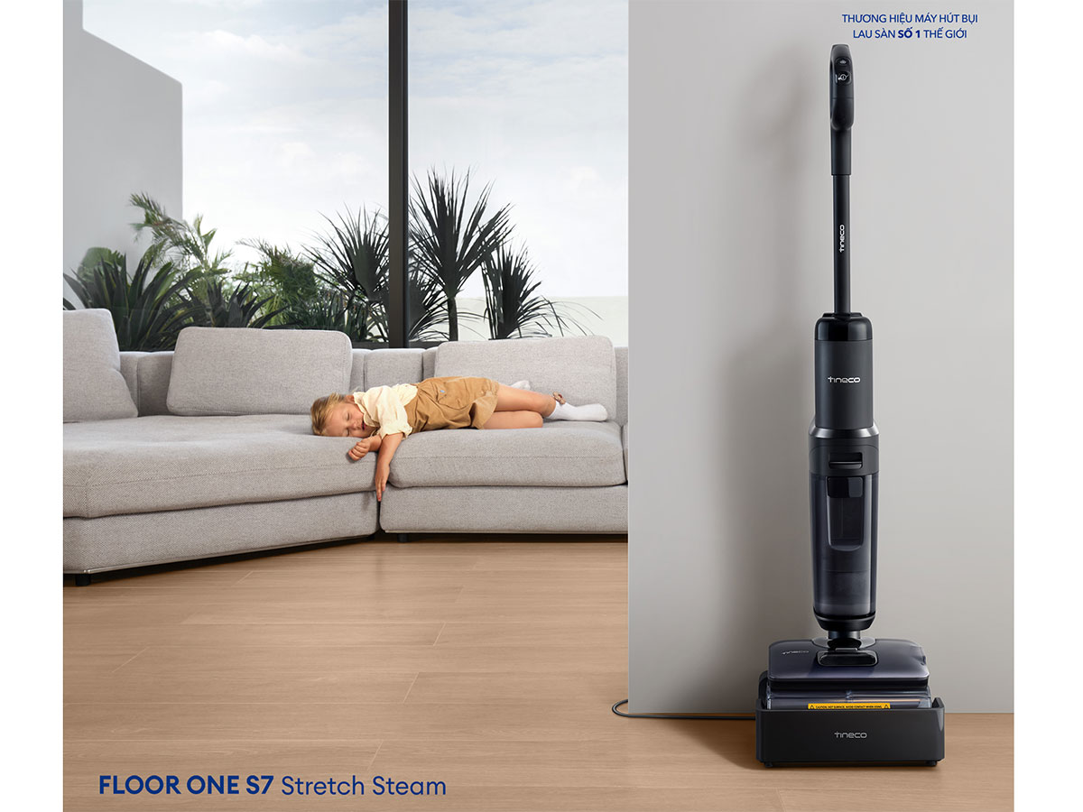Máy hút bụi lau nhà cầm tay Tineco S7 Stretch Steam