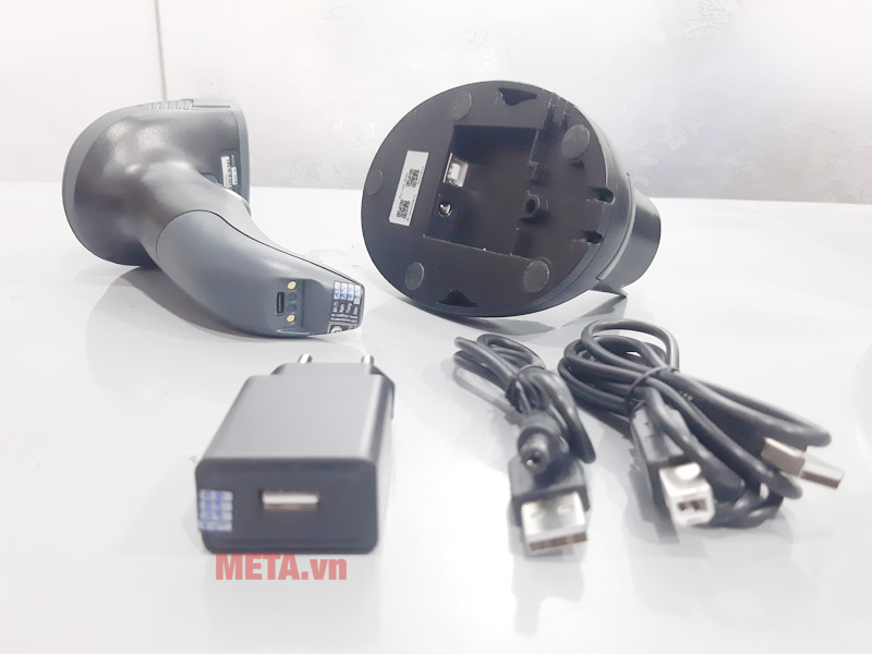 Máy quét mã vạch KingPos SI-2550W (1D và 2D không dây)